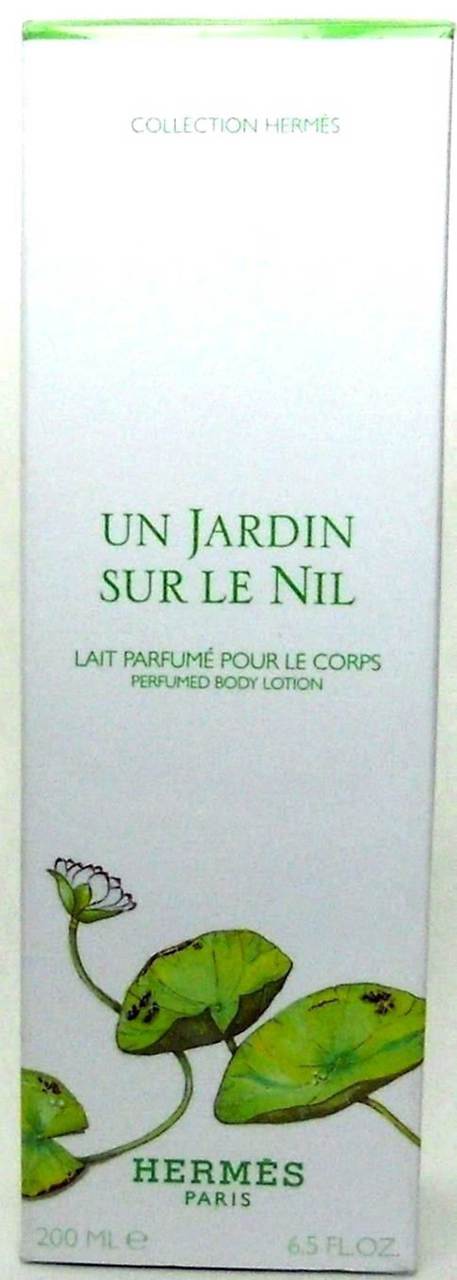 Hermes Un Jardin Sur Le Nil Perfumed Body Lotion 6.5 oz.New & Fresh