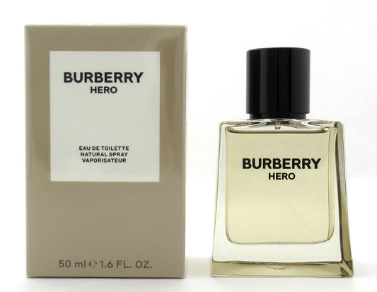 Burberry Hero Eau De Toilette Spray for Men 50 ml./ 1.6 oz. New Sealed Box