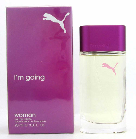 Puma I'M Going Woman Eau De Toilette Spray 3.0 oz/ 90 ml NIB Sealed