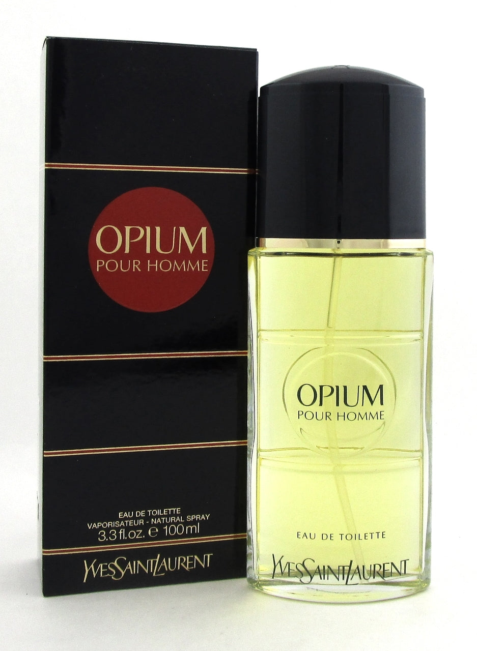 Opium POUR HOMME Cologne by YvesSaintLaurent 3.3 oz EDT Spray Men New No cellophane