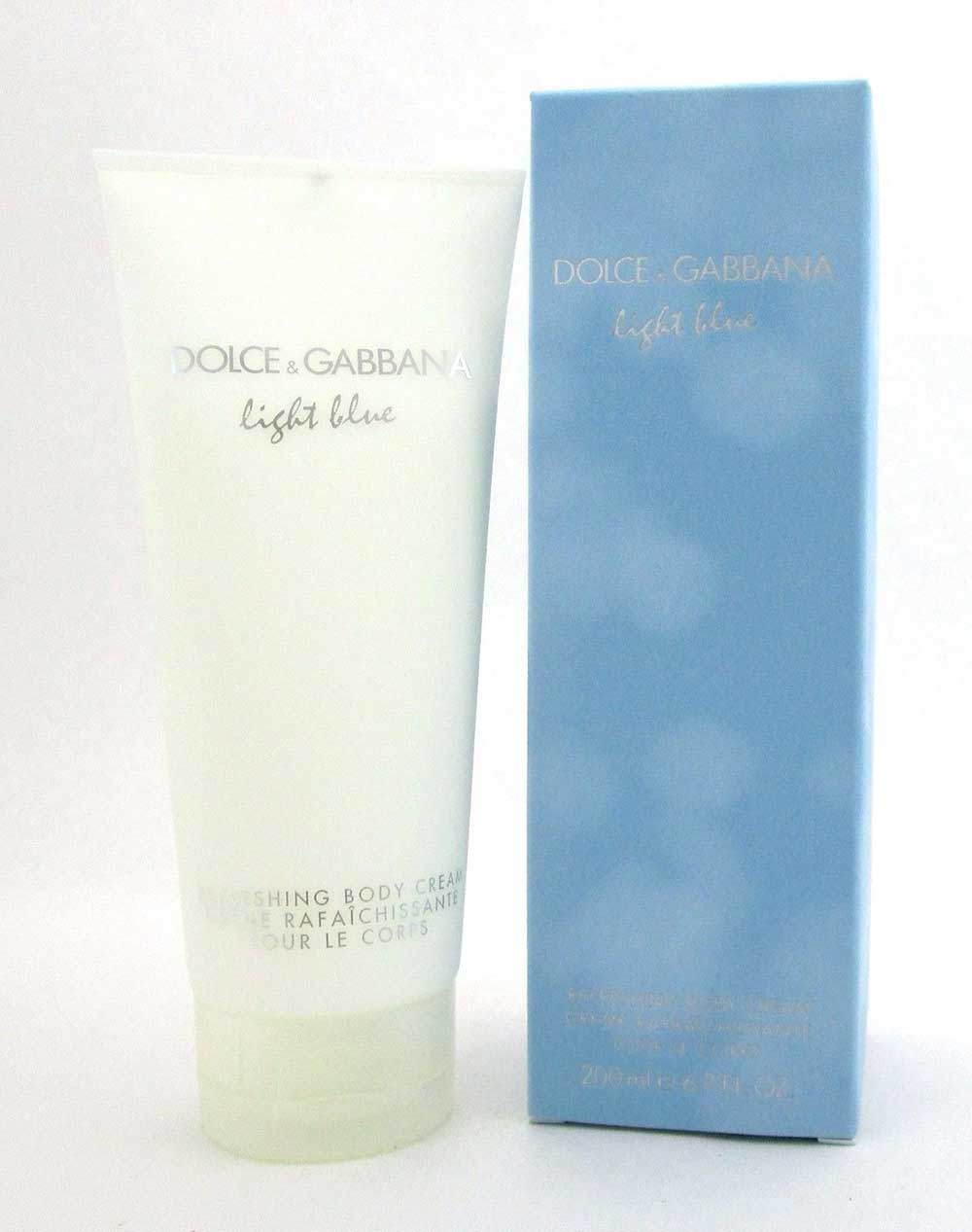 Light Blue by Dolce Gabbana Refreshing Body Cream 6.7 oz for Women