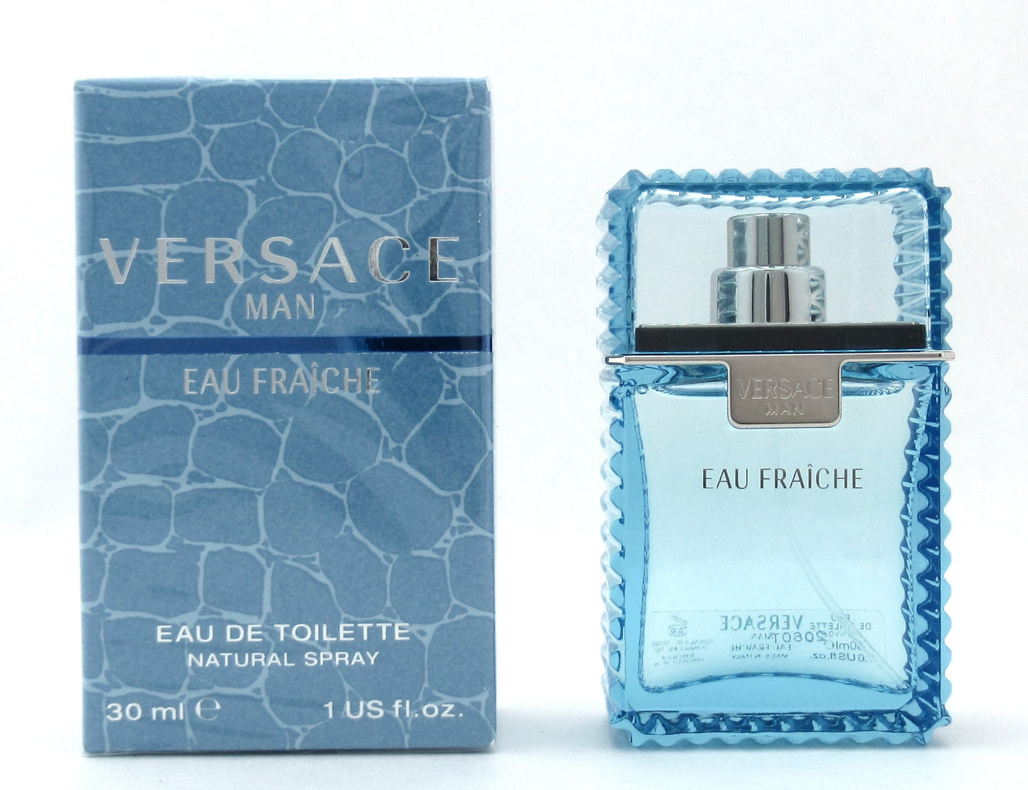 Versace Man Eau Fraiche by Versace for Men 1.0 oz. Eau De Toilette Spray New