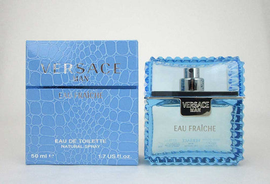 Versace Man Eau Fraiche Eau de Toilette Spray 1.7 oz./ 50 ml. Men