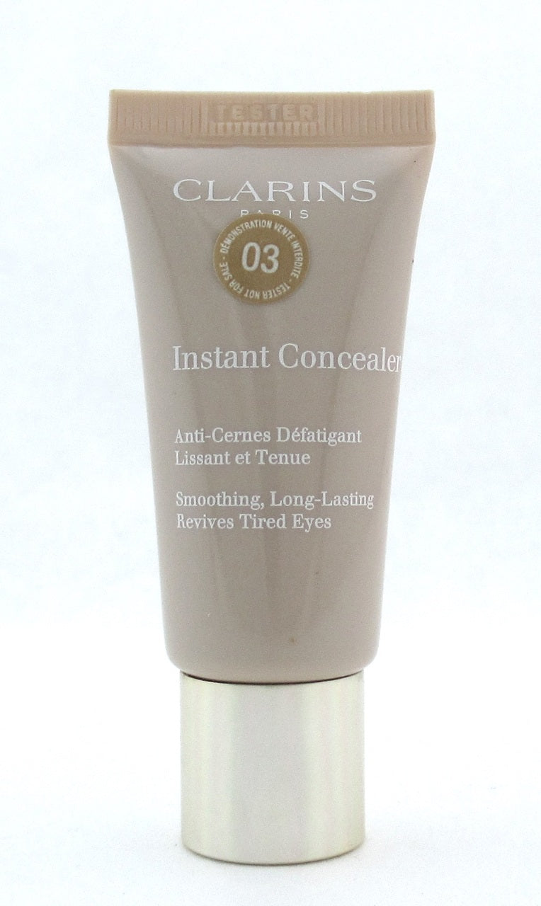 Clarins Instant Concealer 03 Smoothing Long Lasting 15 ml./ 0.5 oz. New Tester