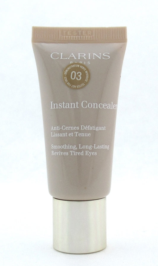 Clarins Instant Concealer 03 Smoothing Long Lasting 15 ml./ 0.5 oz. New Tester