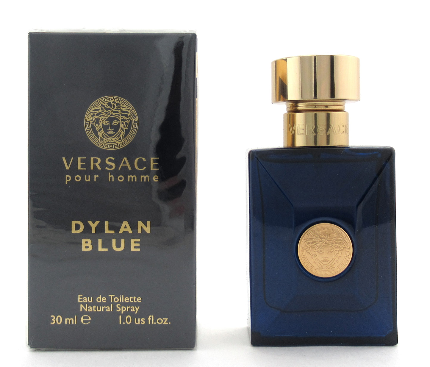 Versace Pour Homme Dylan Blue 1.0 oz./30 ml. Eau De Toilette Spray New