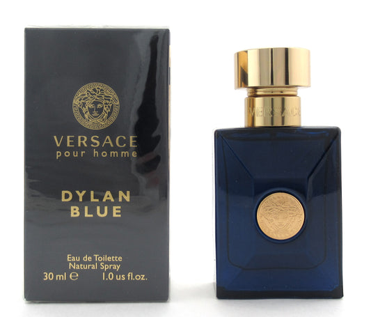 Versace Pour Homme Dylan Blue 1.0 oz./30 ml. Eau De Toilette Spray New