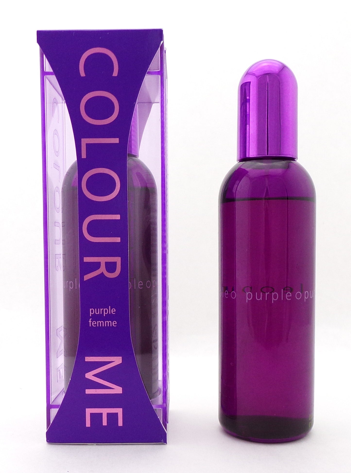 Colour Me PURPLE FEMME by Milton-Lloyd 3.4 oz. Eau de Parfum Spray for Women New in Sealed Box