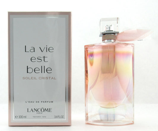La Vie Est Belle Soleil Cristal by Lancome 3.4 oz. L'Eau De Parfum Spray New