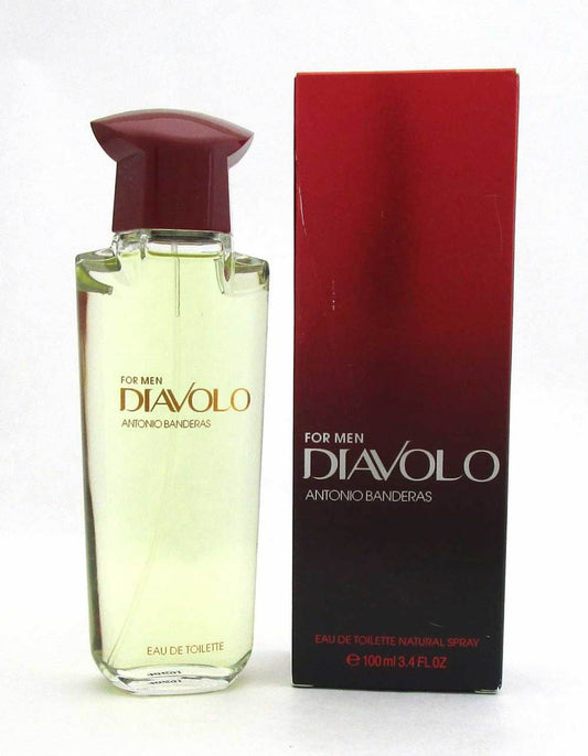 Diavolo by Antonio Banderas Eau de Toilette Spray 3.4oz Men *DamagBox