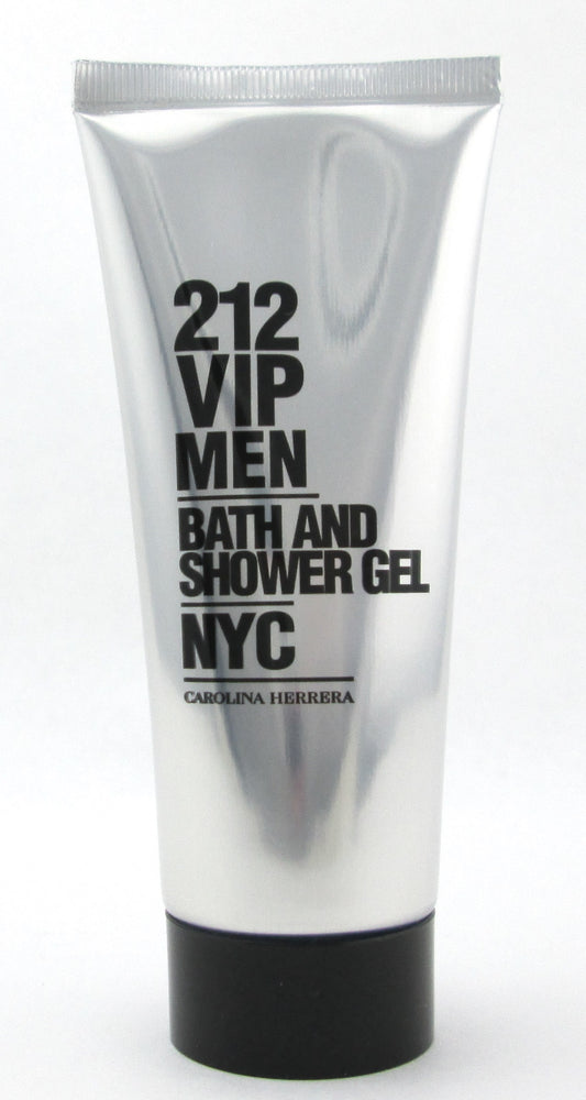 212 VIP Men by Carolina Herrera Bath and Shower Gel 100 ml./ 3.4 oz. Tube NO BOX