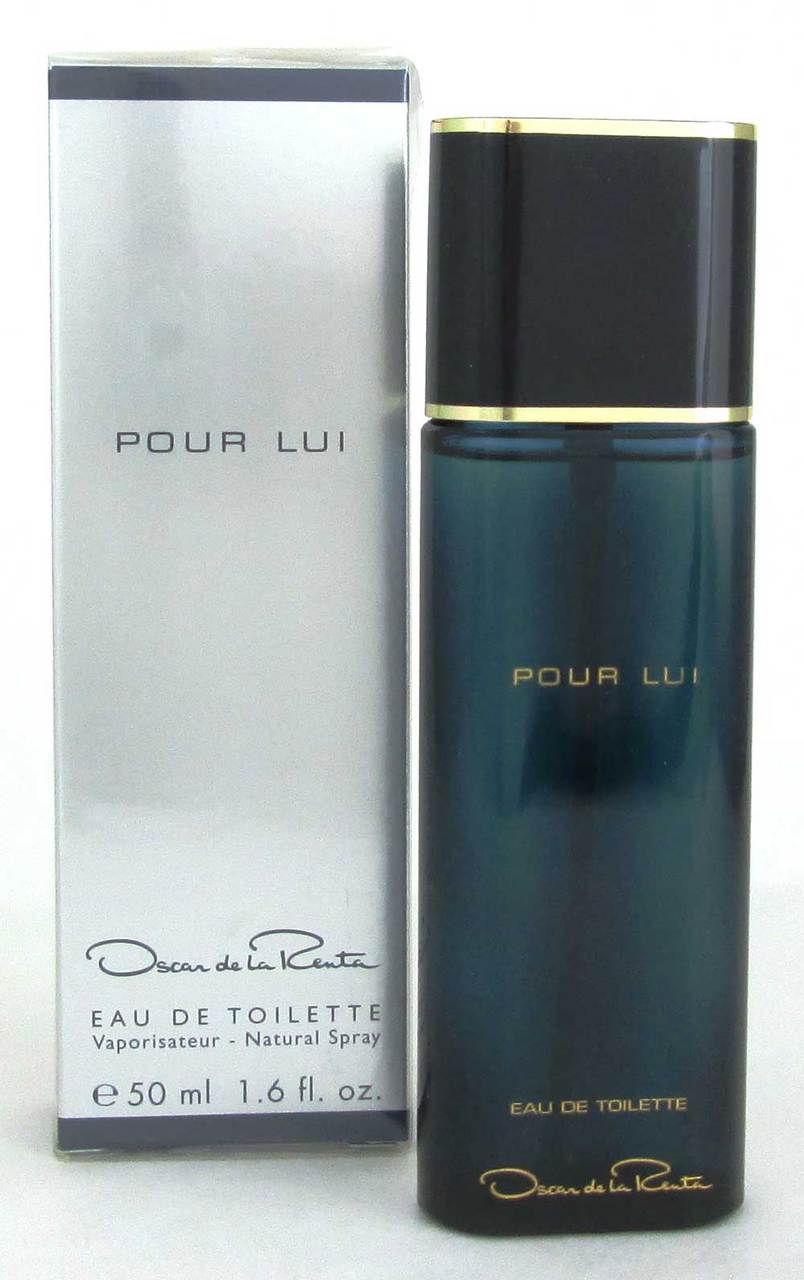 Pour Lui by Oscar de la Renta Eau de Toilette Spray 1.6 oz. Men NIB