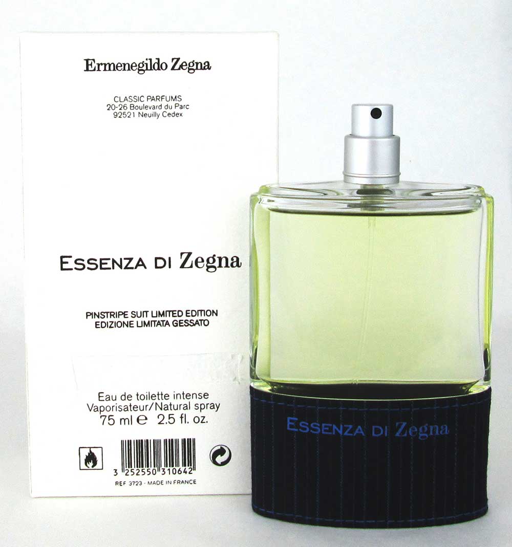 Essenza di Zegna by Ermenegildo Zenga EDT Intense Spray 2.5oz*Tester