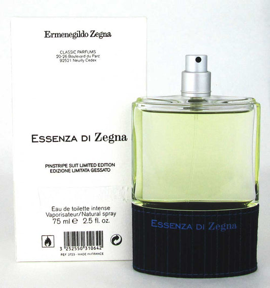 Essenza di Zegna by Ermenegildo Zenga EDT Intense Spray 2.5oz*Tester