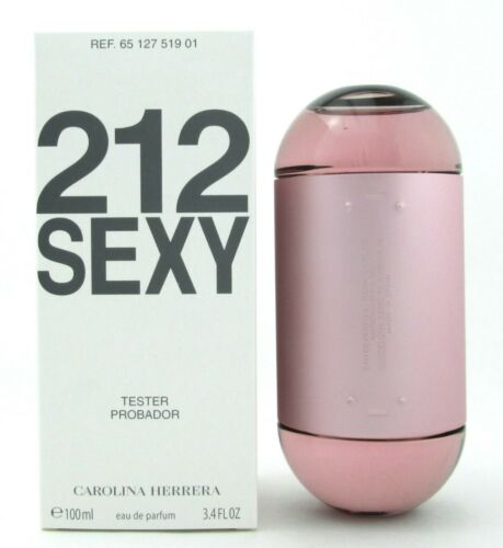 212 SEXY by Carolina Herrera 3.4 oz. Eau de Parfum Spray for Women. New Tester