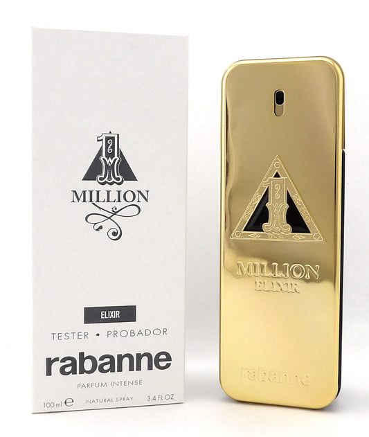 1 Million ELIXIR by Rabanne 3.4 oz. Parfum Intense Spray for Men. New Tester