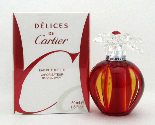 Delices de Cartier by Cartier Eau de Toilette Spray 1.6 oz for Women