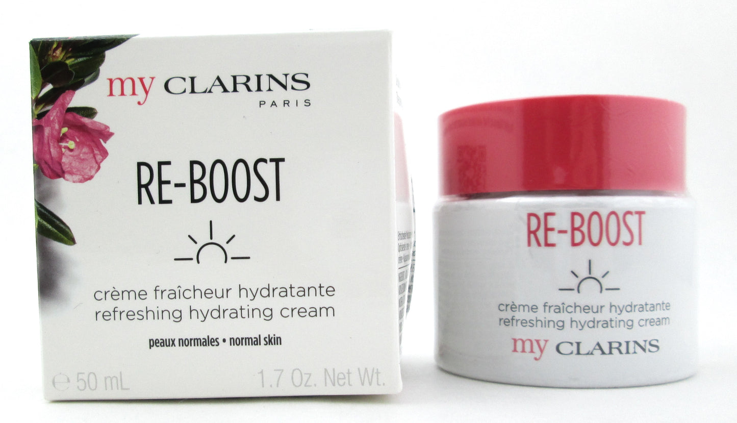 Clarins My Clarins RE-BOOST Refreshing Hydrating Cream 1.7 oz. New Damaged Box