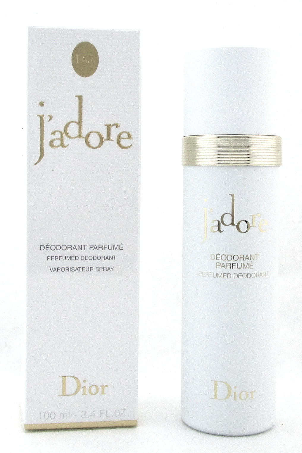 Jadore by Christian Dior 3.4oz Perfumed Deodorant Spray for Women. New Sealed Box