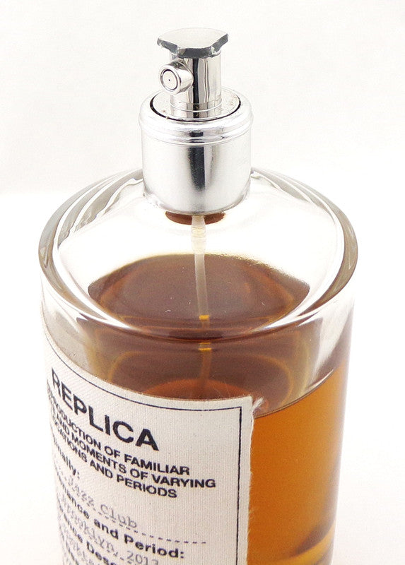 Replica Jazz Club by Maison Margiela 3.4 oz. Eau de Toilette Spray Unisex NO BOX Lower Fragrance Level Damaged Bottle Cap and Sprayer
