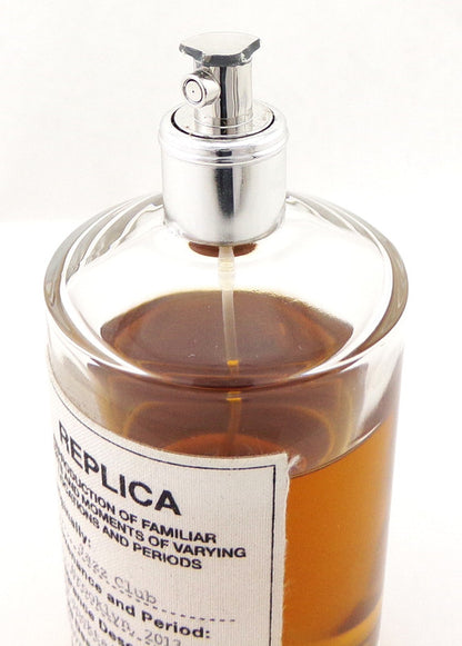 Replica Jazz Club by Maison Margiela 3.4 oz. Eau de Toilette Spray Unisex NO BOX Lower Fragrance Level Damaged Bottle Cap and Sprayer