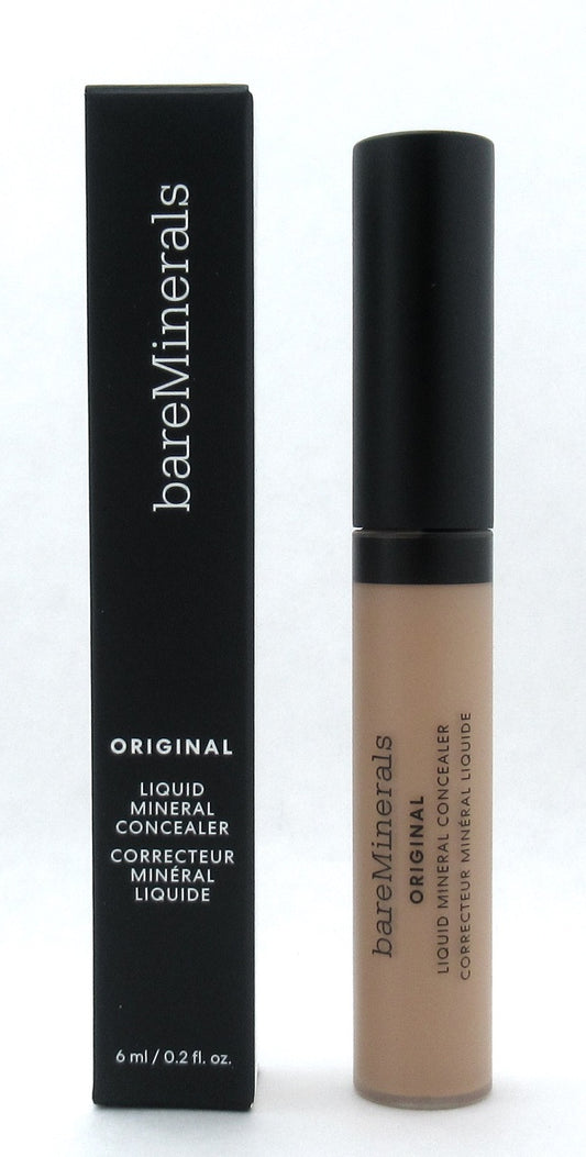 BareMinerals Original Liquid Mineral Concealer Light Medium 2.5N 6 ml/0.2 oz New