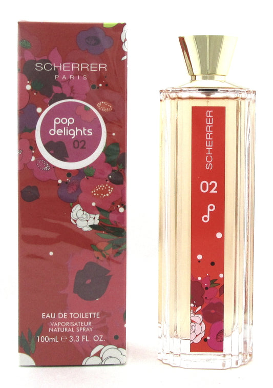 Jean Louis Scherrer Pop Delights 02 Eau de Toilette Spray 3.4 oz. Women. New Box