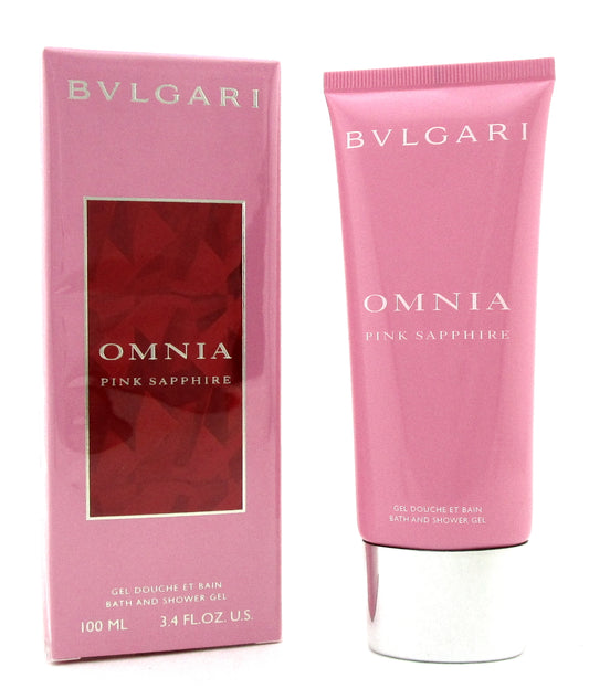 Bvlgari Omnia Pink Sapphire 3.4 oz. Bath and Shower Gel for Women. New Box
