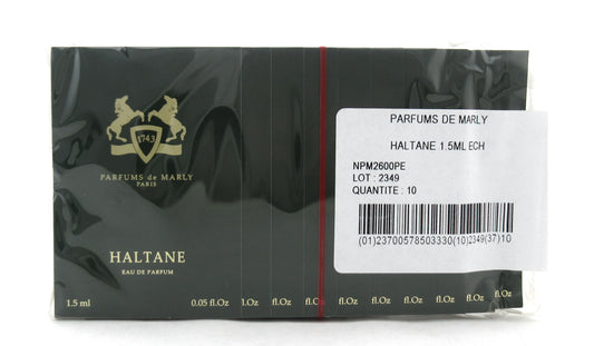 Parfums de Marly HALTANE 1.5 ml. Eau de Parfum Vial Spray for Men Pack of 10 Sealed Bag