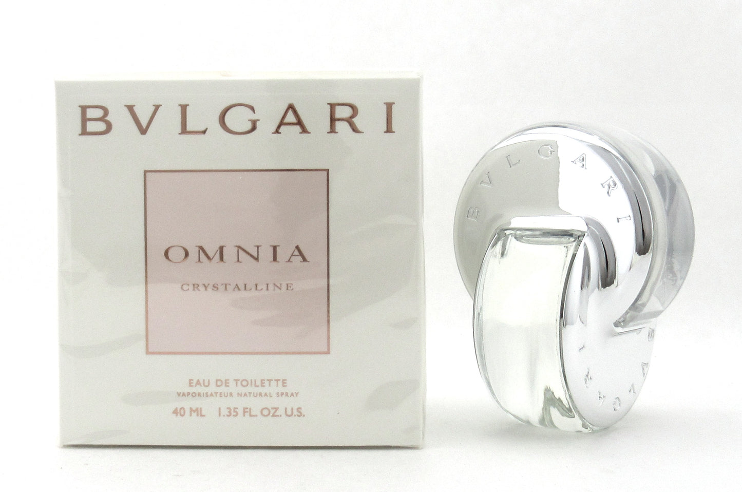 Bvlgari Omnia Crystalline 1.3 oz./40 ml. Eau De Toilette Spray New in Sealed Box