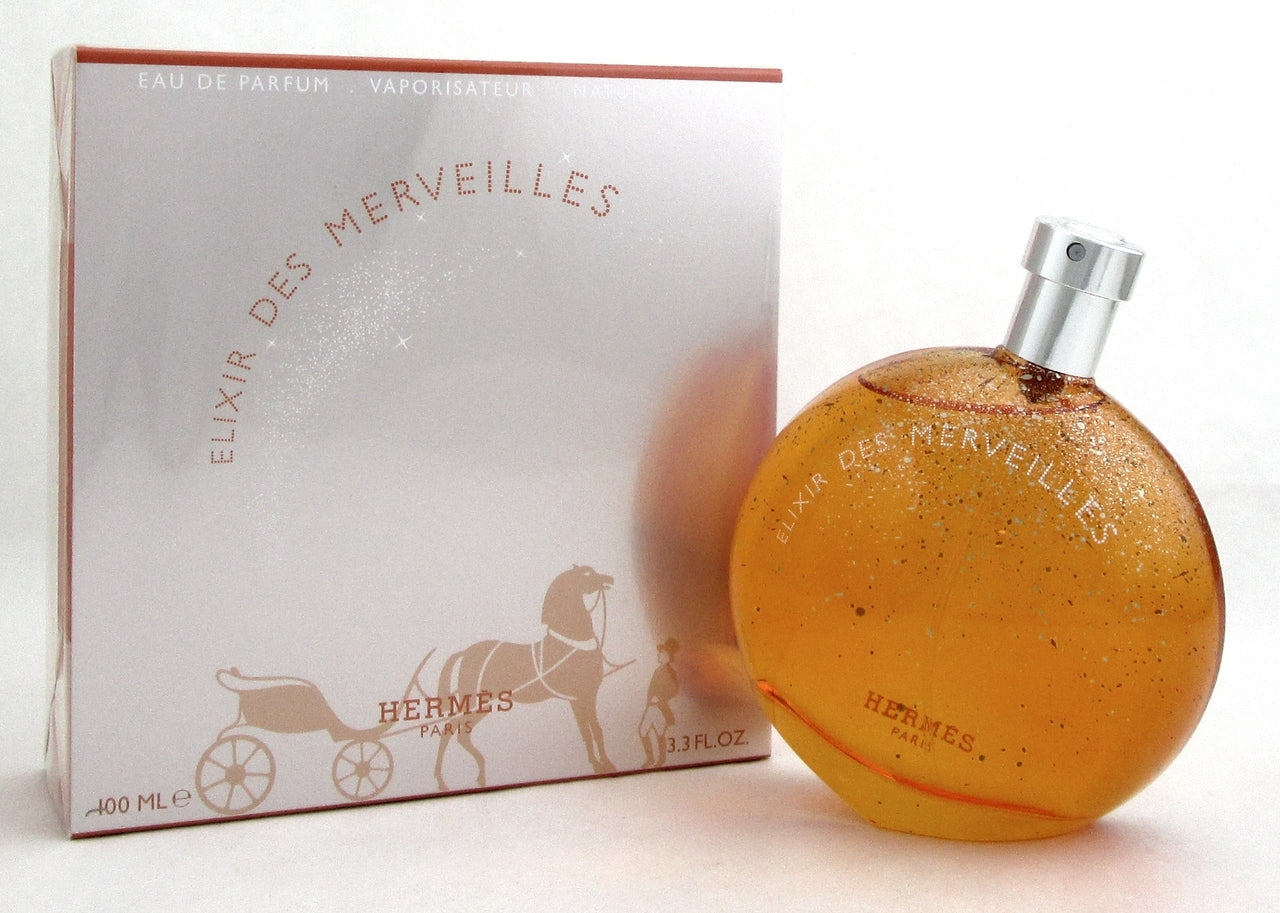 Elixir Des Merveilles by Hermes 3.3 oz. Eau de Parfum Spray Women New Sealed Box