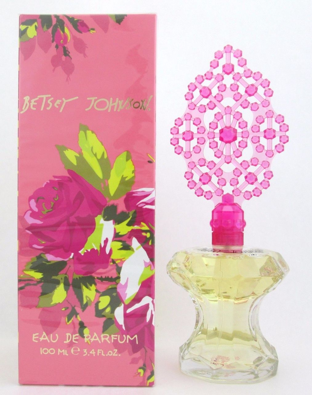 Betsey Johnson by Betsey Johnson Eau De Parfum Spray for Women 3.4 oz/100 ml NIB