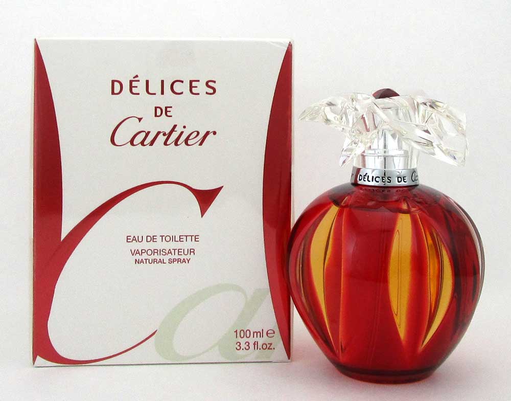 Delices de Cartier by Cartier Eau de Toilette Spray 3.3 oz for Women