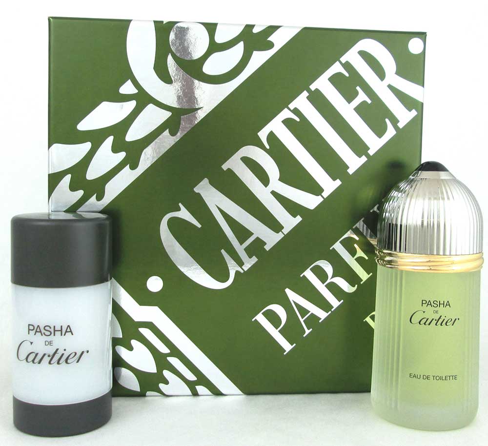 Pasha De Cartier 2 Pcs Set for Men:3.3 oz EDT Spray+2.5 oz DeoStick