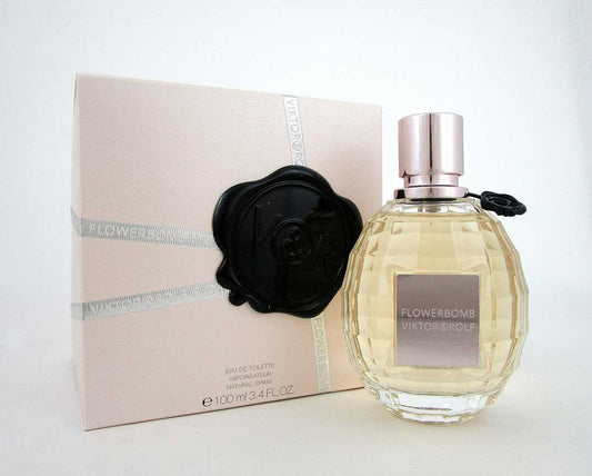 Flowerbomb by Viktor & Rolf Eau de Parfum Spray 3.4 oz.for Women NIB