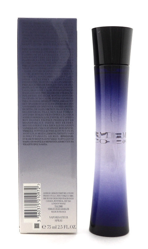 Armani Code by Giorgio Armani 2.5 oz. Eau de Parfum Spray for Women. New in Box