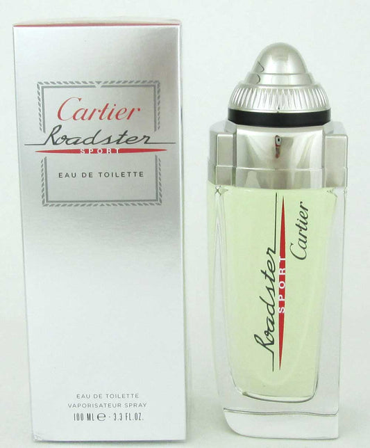 Roadster Sport by Cartier 3.3oz./100ml  Eau de Toilette Spray for Men