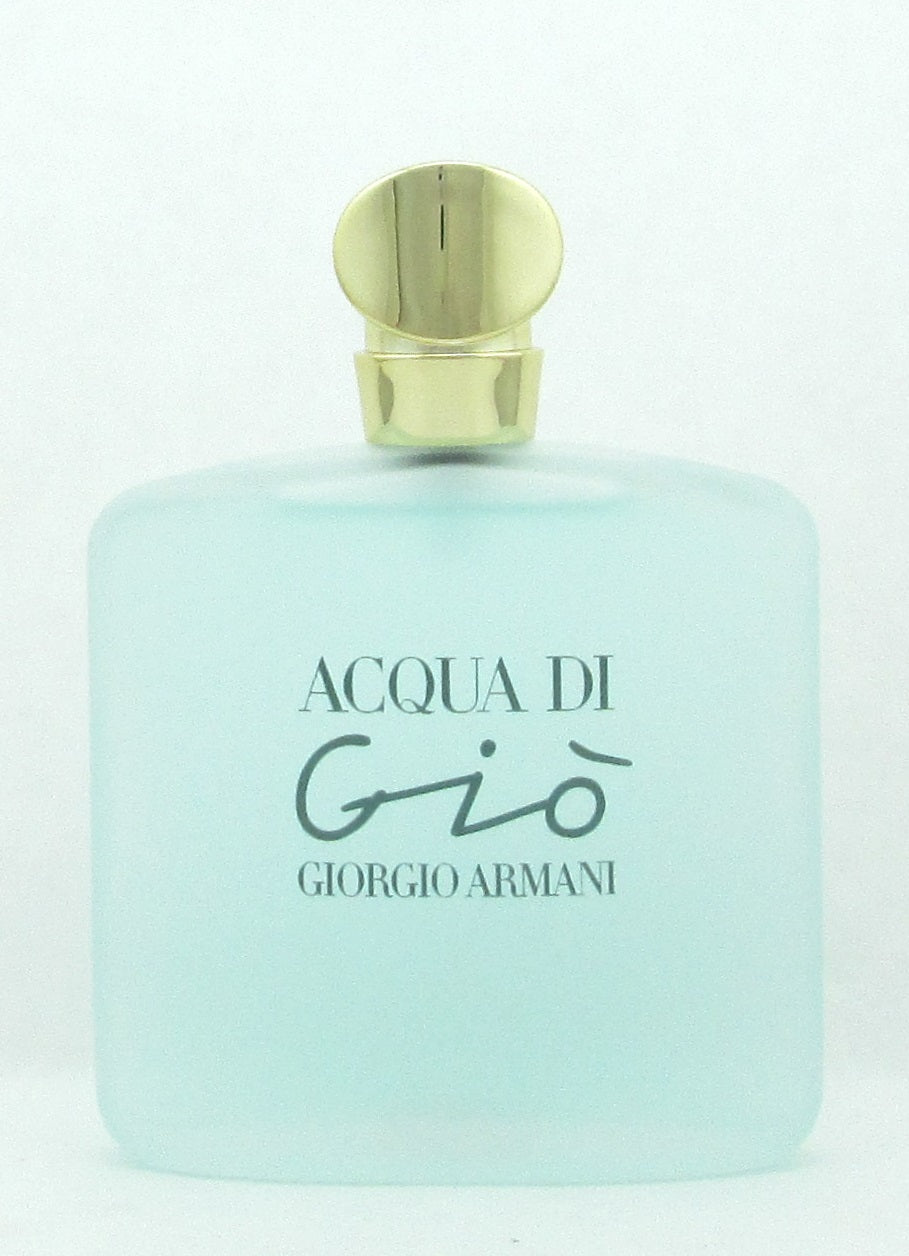 Acqua Di Gio by Giorgio Armani Eau de Toilette Spray for Women 100 ml./ 3.4 oz. NO BOX