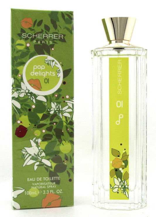 Jean Louis Scherrer Pop Delights 01  3.4 oz. Eau de Toilette Spray Women. New Box