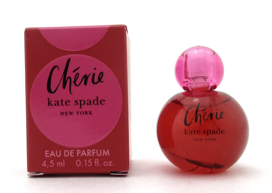 Kate Spade CHERIE Eau De Parfum MINI Splash for Women 4.5 ml./ 0.15 oz. New