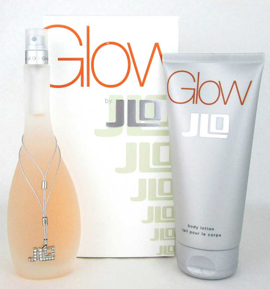 Glow by JLO 2 Pc Gift Set: EDT 3.4 oz.Spray + Body Lotion 6.7 oz.New