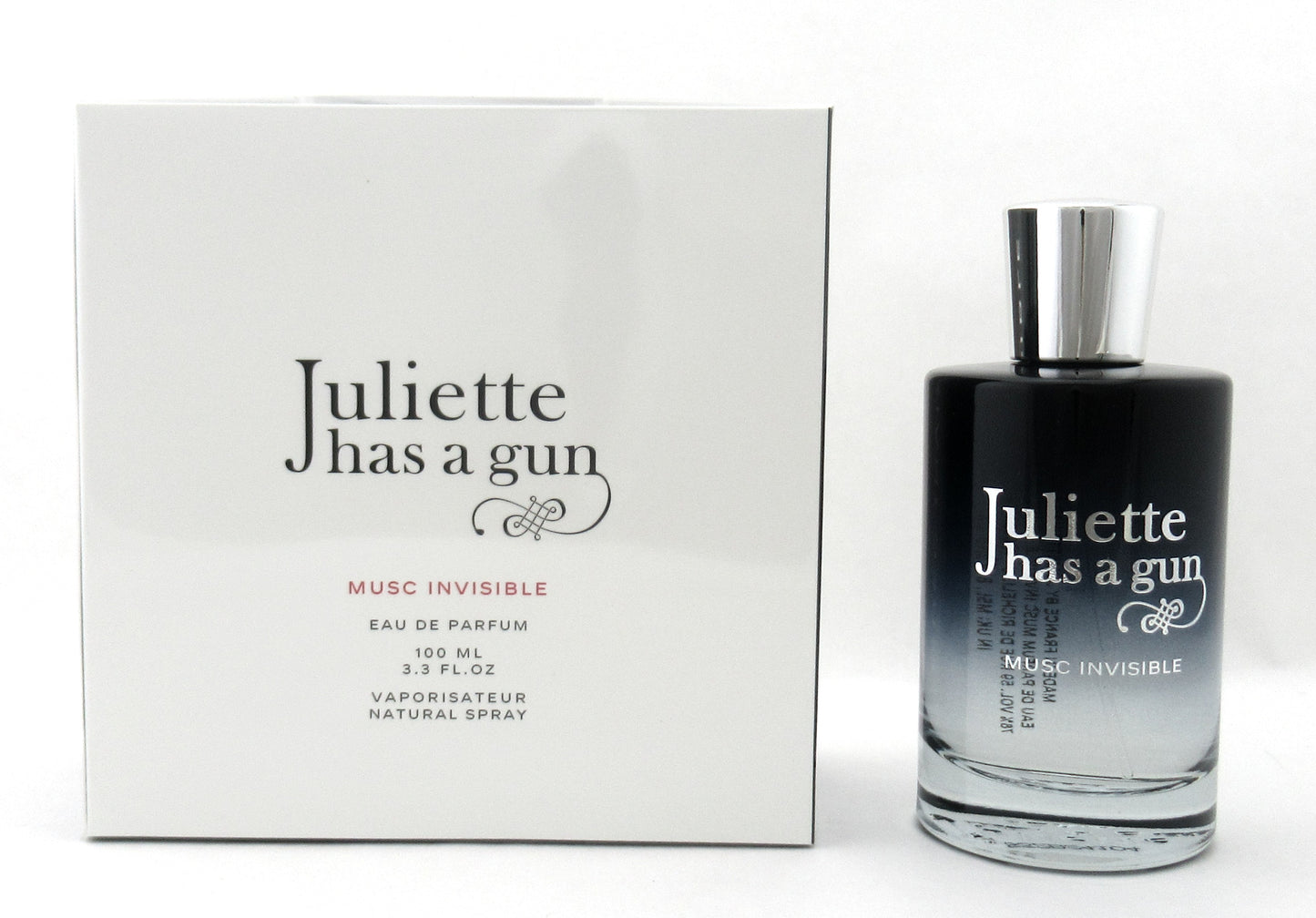 Musc Invisible by Juliette Has A Gun Eau De Parfum Spray for Women 100 ml./ 3.3 oz. New