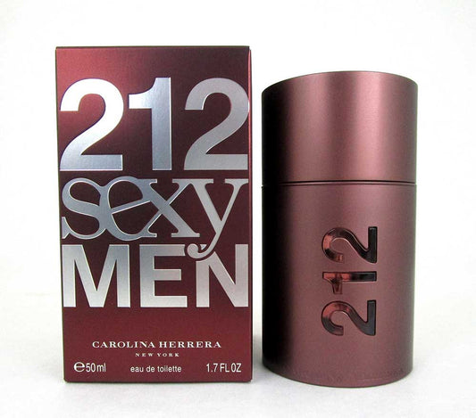 212 Sexy Men Eau de Toilette Spray for Men 1.7 oz. New in Box