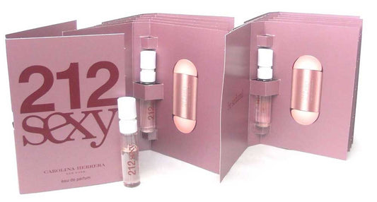 Carolina Herrera 212 Sexy EDP Spray Sample Vials-Pack of 12 pcs.