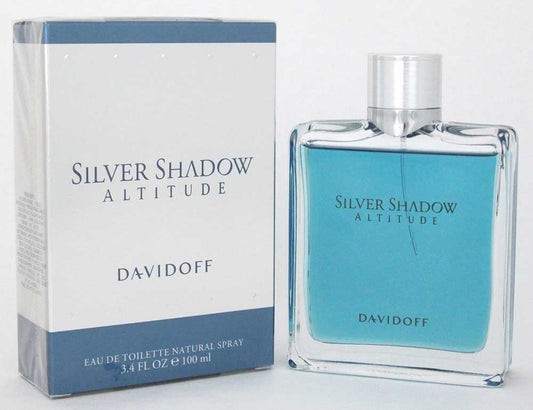 Silver Shadow Altitude by Davidoff EDT Spray for Men 3.4 oz Sealed.