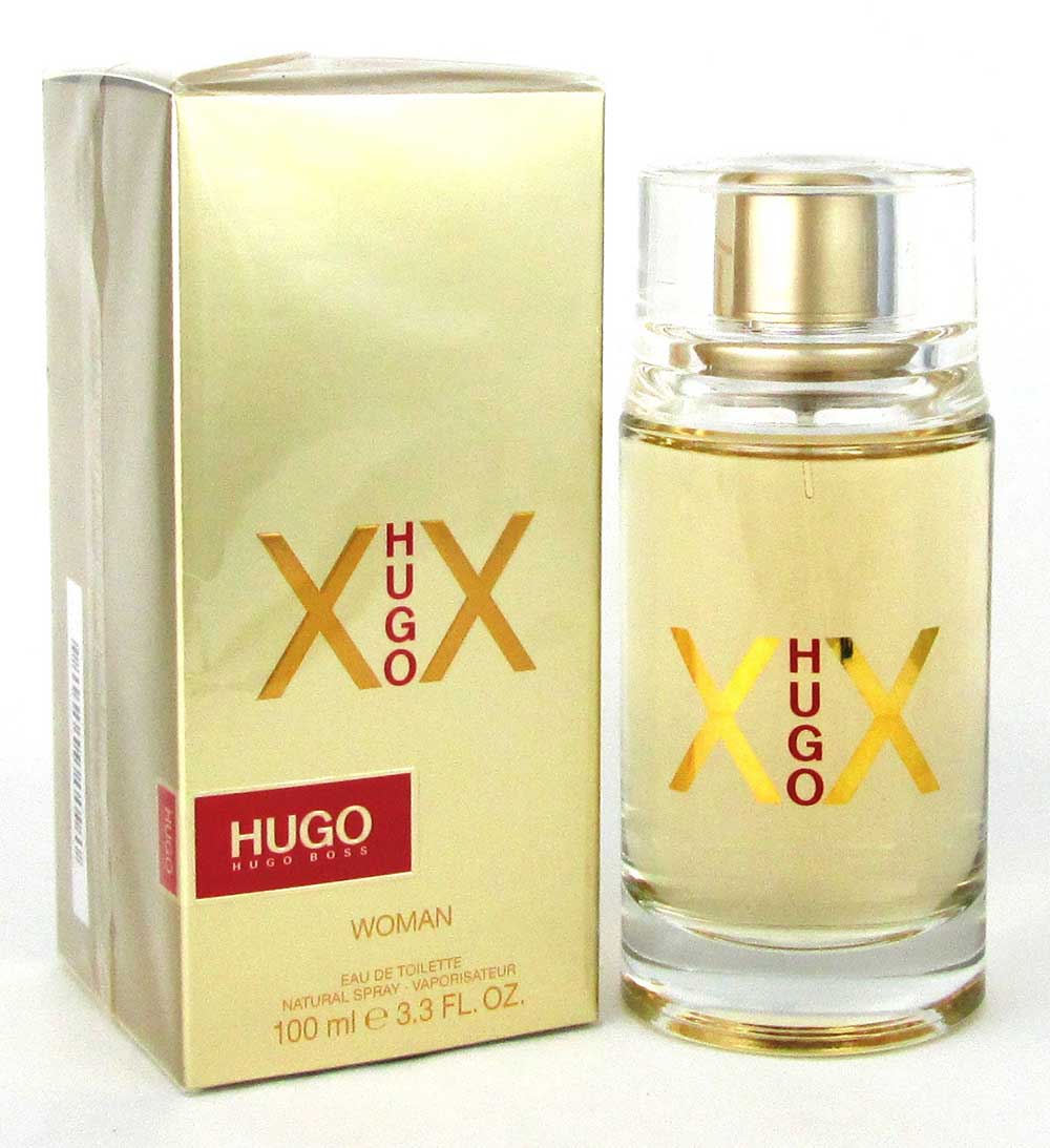 Hugo XX by Hugo Boss Eau De Toilette Spray 3.4oz.Women *Damaged Box