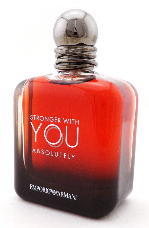 Emporio Armani Stronger With You ABSOLUTELY 3.3 oz Parfum Spray Men. New. NO Box