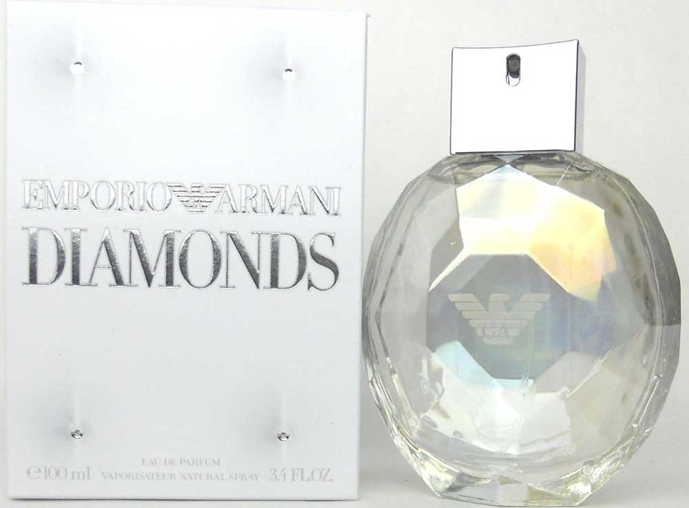 Emporio Armani Diamonds Eau de Parfum 3.4 oz.Spray.*No Cellophane