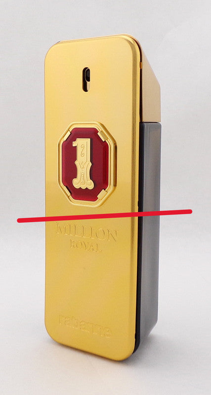 1 Million ROYAL by Paco Rabanne 3.4 oz./100 ml. PARFUM Spray for Men NO BOX Lower Fragrance Level Damaged Bottle