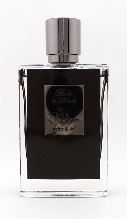 Back to Black by Kilian Aphrodisiac Eau de Parfum Refillable Spray for Men  1.7 oz/ 50 ml. No BOX  Lower Fragrance Level